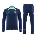 Brazil Sweatshirt za Trening Četvrt-Zip 2022 Navy