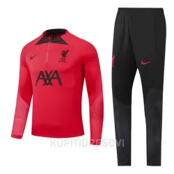 Dječji Liverpool Sweatshirt za Trening Četvrt-Zip 2022/23 Crvena Dječji Liverpool Sweatshirt za Trening Četvrt-Zip 2022/23 Crvena