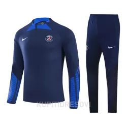 Dječji Paris Saint-Germain Sweatshirt za Trening Četvrt-Zip 2022/23 Navy Dječji Paris Saint-Germain Sweatshirt za Trening Četvrt-Zip 2022/23 Navy