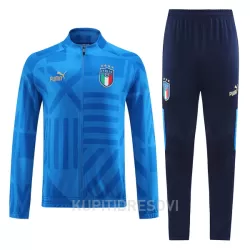 Italija Odijela za Trening 2022 Plava Italija Odijela za Trening 2022 Plava