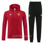 Manchester United Komplet Jakne za Trening s Kapuljačom 2022/23 Crvena