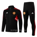 Manchester United Komplet Sweatshirts 2022/23 Crno crvena