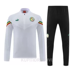 Senegal Sweatshirt za Trening Četvrt-Zip 2022/23 Bijela Senegal Sweatshirt za Trening Četvrt-Zip 2022/23 Bijela