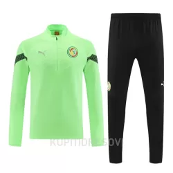 Senegal Sweatshirt za Trening Četvrt-Zip 2022/23 Zelena Senegal Sweatshirt za Trening Četvrt-Zip 2022/23 Zelena