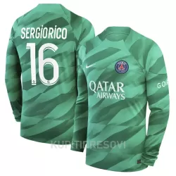 Golmanski Dresovi Paris Saint-Germain Sergio Rico 16 Domaći 2023/24 Dugi rukav Golmanski Dresovi Paris Saint-Germain Sergio Rico 16 Domaći 2023/24 Dugi rukav