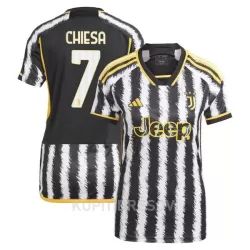 Ženski Dresovi Juventus Chiesa 7 Domaći 2023/24 Ženski Dresovi Juventus Chiesa 7 Domaći 2023/24