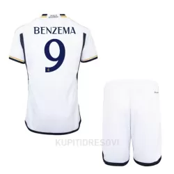 Dječji Dresovi Real Madrid Benzema 9 Domaći 2023/24 Dječji Dresovi Real Madrid Benzema 9 Domaći 2023/24