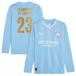 Dresovi Manchester City Champions of Europe Domaći 2023/24 Dugi rukav