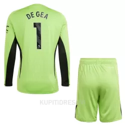 Dječji Golmanski Dresovi Manchester United De Gea 1 Domaći 2023/24 Dugi rukav Dječji Golmanski Dresovi Manchester United De Gea 1 Domaći 2023/24 Dugi rukav