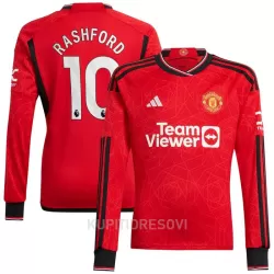 Dresovi Manchester United Rashford 10 Domaći 2023/24 Dugi rukav Dresovi Manchester United Rashford 10 Domaći 2023/24 Dugi rukav