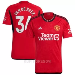 Dresovi Manchester United Van De Beek 34 Domaći 2023/24 Dresovi Manchester United Van De Beek 34 Domaći 2023/24