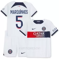 Dječji Dresovi Paris Saint-Germain Marquinhos 5 Gostujući 2023/24 Dječji Dresovi Paris Saint-Germain Marquinhos 5 Gostujući 2023/24