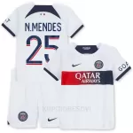 Dječji Dresovi Paris Saint-Germain N.Mendes 25 Gostujući 2023/24
