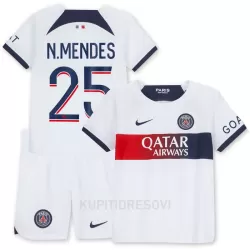 Dječji Dresovi Paris Saint-Germain N.Mendes 25 Gostujući 2023/24