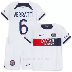 Dječji Dresovi Paris Saint-Germain Verratti 6 Gostujući 2023/24 Dječji Dresovi Paris Saint-Germain Verratti 6 Gostujući 2023/24