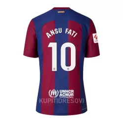 Dječji Dresovi FC Barcelona Ansu Fati 10 Domaći 2023/24