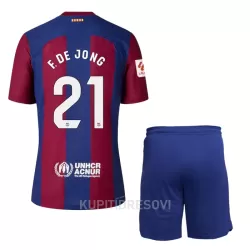 Dječji Dresovi FC Barcelona Frenkie de Jong 21 Domaći 2023/24 Dječji Dresovi FC Barcelona Frenkie de Jong 21 Domaći 2023/24