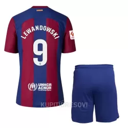 Dječji Dresovi FC Barcelona Lewandowski 9 Domaći 2023/24 Dječji Dresovi FC Barcelona Lewandowski 9 Domaći 2023/24