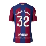 Dresovi FC Barcelona Pablo Torre 32 Domaći 2023/24