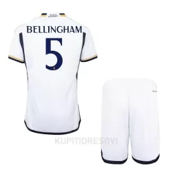 Dječji Dresovi Real Madrid Bellingham 5 Domaći 2023/24 Dječji Dresovi Real Madrid Bellingham 5 Domaći 2023/24