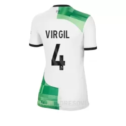 Ženski Dresovi Liverpool Virgil 4 Gostujući 2023/24 Ženski Dresovi Liverpool Virgil 4 Gostujući 2023/24