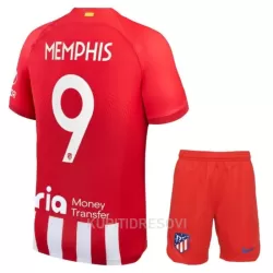 Dječji Dresovi Atlético Madrid Memphis 9 Domaći 2023/24 Dječji Dresovi Atlético Madrid Memphis 9 Domaći 2023/24