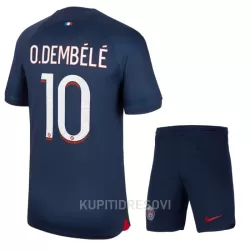 Dječji Dresovi Paris Saint-Germain Dembele 10 Domaći 2023/24 Dječji Dresovi Paris Saint-Germain Dembele 10 Domaći 2023/24