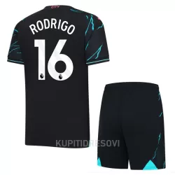 Dječji Dresovi Manchester City Rodrigo 16 Treći 2023/24 Dječji Dresovi Manchester City Rodrigo 16 Treći 2023/24