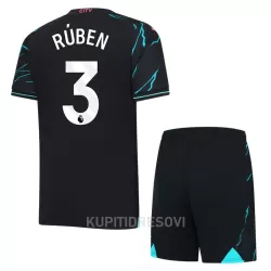 Dječji Dresovi Manchester City Rúben 3 Treći 2023/24 Dječji Dresovi Manchester City Rúben 3 Treći 2023/24