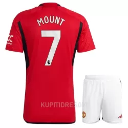 Dječji Dresovi Manchester United Mount 7 Domaći 2023/24 Dječji Dresovi Manchester United Mount 7 Domaći 2023/24