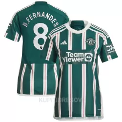 Ženski Dresovi Manchester United Bruno Fernandes 8 Gostujući 2023/24 Ženski Dresovi Manchester United Bruno Fernandes 8 Gostujući 2023/24