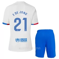 Dječji Dresovi FC Barcelona Frenkie de Jong 21 Gostujući 2023/24 Dječji Dresovi FC Barcelona Frenkie de Jong 21 Gostujući 2023/24