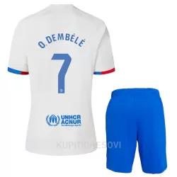 Dječji Dresovi FC Barcelona O. Dembele 7 Gostujući 2023/24 Dječji Dresovi FC Barcelona O. Dembele 7 Gostujući 2023/24