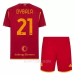 Dječji Dresovi AS Roma Dybala 21 Domaći 2023/24