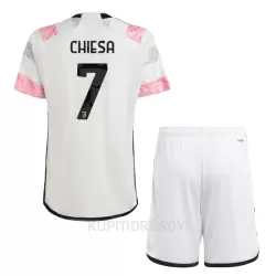 Dječji Dresovi Juventus Chiesa 7 Gostujući 2023/24 Dječji Dresovi Juventus Chiesa 7 Gostujući 2023/24