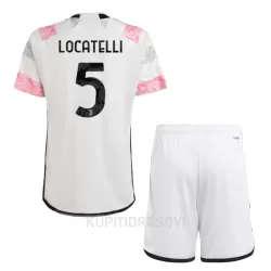 Dječji Dresovi Juventus Locatelli 5 Gostujući 2023/24 Dječji Dresovi Juventus Locatelli 5 Gostujući 2023/24