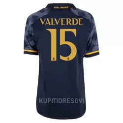Dječji Dresovi Real Madrid Valverde 15 Gostujući 2023/24