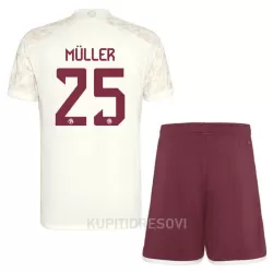 Dječji Dresovi FC Bayern München Müller 25 Treći 2023/24 Dječji Dresovi FC Bayern München Müller 25 Treći 2023/24