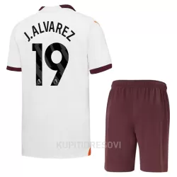 Dječji Dresovi Manchester City J. Alvarez 19 Gostujući 2023/24 Dječji Dresovi Manchester City J. Alvarez 19 Gostujući 2023/24