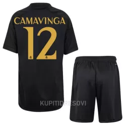 Dječji Dresovi Real Madrid Camavinga 12 Treći 2023/24 Dječji Dresovi Real Madrid Camavinga 12 Treći 2023/24