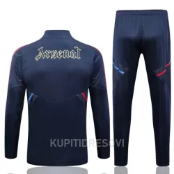 Arsenal Komplet Sweatshirts Četvrt-Zip 2023/24 Plava