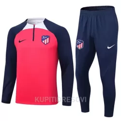 Atlético Madrid Komplet Sweatshirts Četvrt-Zip 2023/24 Crvena Atlético Madrid Komplet Sweatshirts Četvrt-Zip 2023/24 Crvena