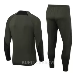 FC Barcelona Komplet Sweatshirts Četvrt-Zip 2023/24 Zelena