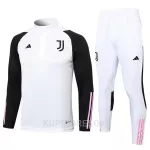 Juventus Komplet Sweatshirts Četvrt-Zip 2023/24 Bijela
