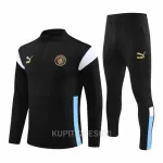 Manchester City Komplet Sweatshirts Četvrt-Zip 2023/24 Crna