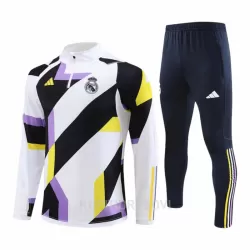 Real Madrid Komplet Sweatshirts Četvrt-Zip 2023/24 Bijelo crna Real Madrid Komplet Sweatshirts Četvrt-Zip 2023/24 Bijelo crna