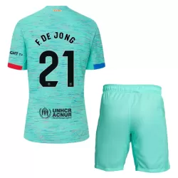Dječji Dresovi FC Barcelona Frenkie de Jong 21 Treći 2023/24 Dječji Dresovi FC Barcelona Frenkie de Jong 21 Treći 2023/24