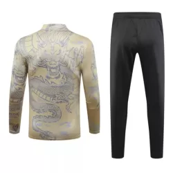 Komplet Trenirke za Treniranje Real Madrid Četvrt-Zip 2023/24 Žuta