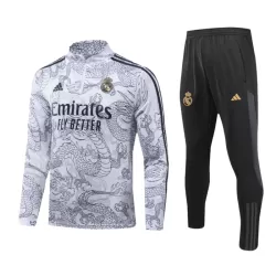Komplet Trenirke za Treniranje Real Madrid Dragon Četvrt-Zip 2023/24 Sivo Komplet Trenirke za Treniranje Real Madrid Dragon Četvrt-Zip 2023/24 Sivo