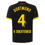 Dresovi Borussia Dortmund N. Schlotterbeck 4 Gostujući 2023/24